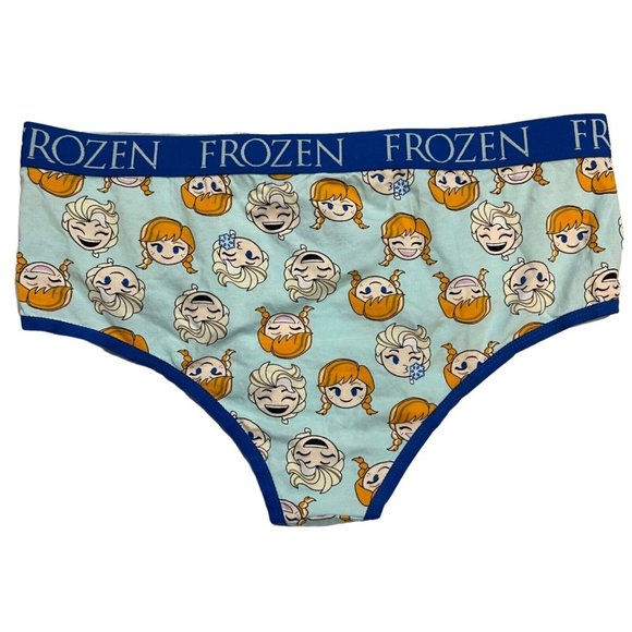 NWT TORRID Cheeky Pantie Underwear Sz 3X Blue Frozen Anna Elsa - Picture 2 of 4